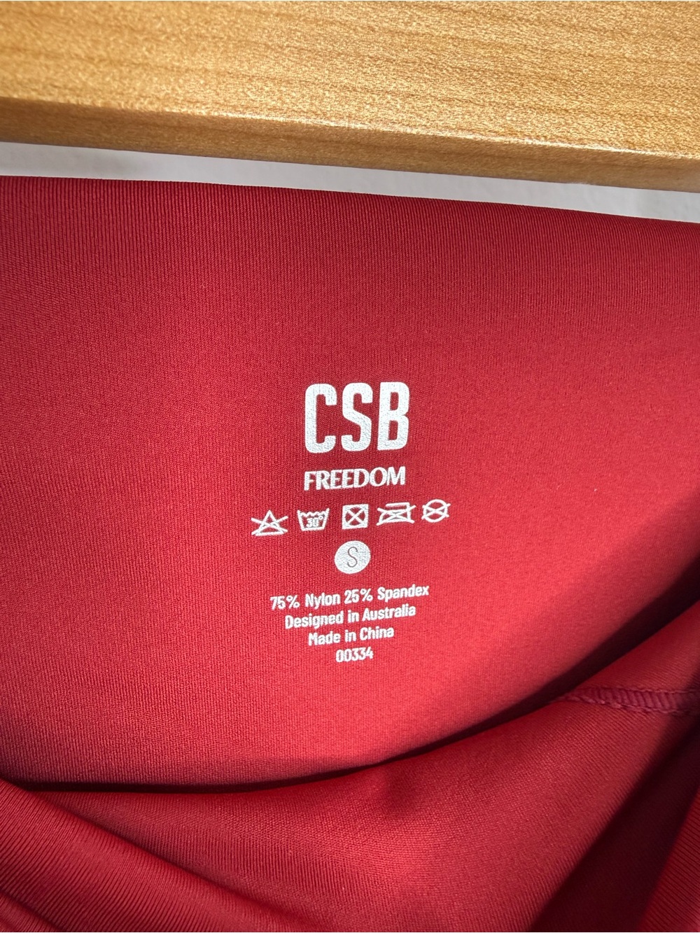 CSB Freedom Cherry Red Leggings - Picture 5 of 7